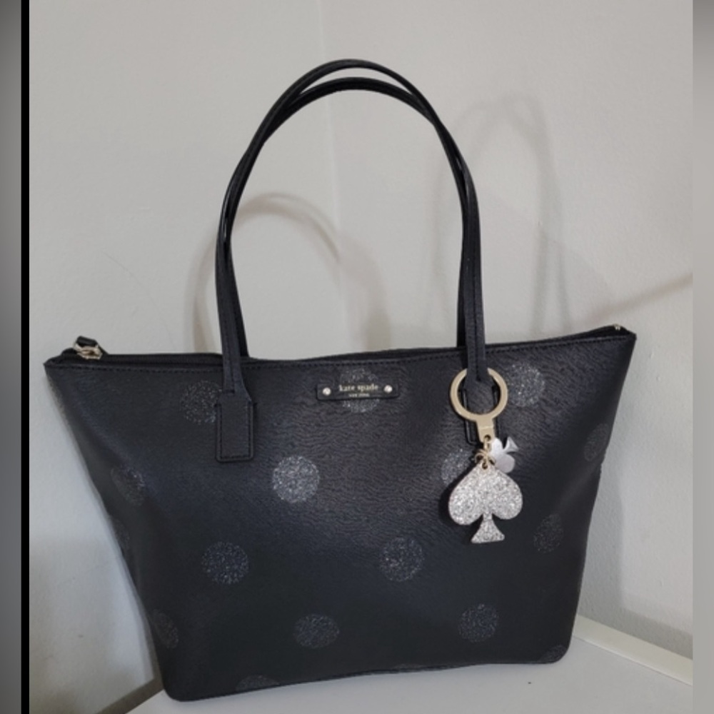 NWOT Kate Spade New York Haven Lane polka dot tote